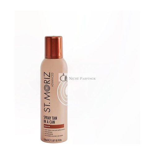 ST. MORIZ Pokročilý Spray na Opálenie Stredný 150ml