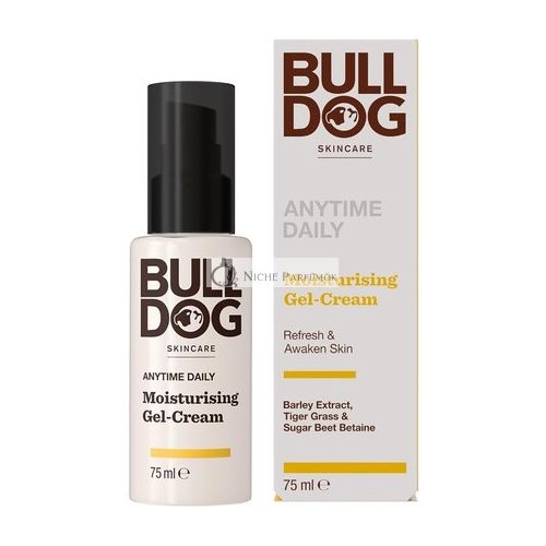 Bulldog Skincare Anytime Denný Hydratačný Gél Krém pre Mužov, 75ml