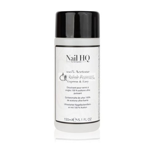 Nail HQ 100% Acetón Odstraňovač laku na nechty - 150 ml