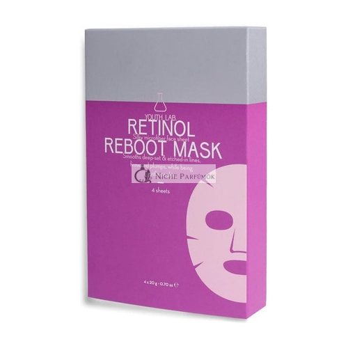 Youth Lab Retinol Reboot Maska, 4 kusy