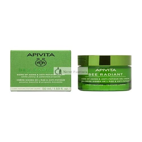 Apivita Bee Radiant Pivonka & Patentovaný Propolis Ľahká Textúra, 50ml