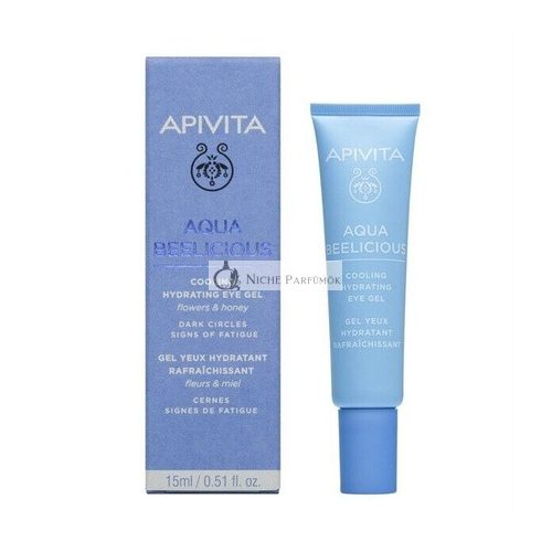 APIVITA Aqua Beelicious Chladivý Hydratačný Gél na Oči 15ml - Kvety