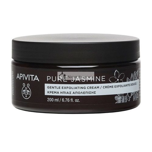 Apivita Pure Jasmine Jemný Exfoliačný Krém Hladkosť a Elastickosť, 200ml