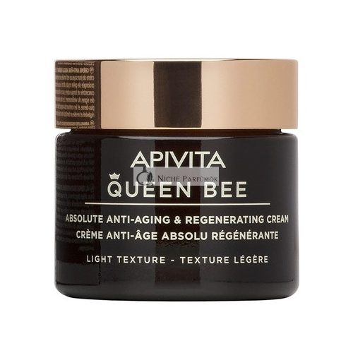 Apivita Queen Bee Absolute Anti-Aging a Regeneračný Krém s Ľahkou Textúrou, 50ml