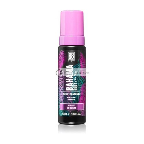 Bahama Body Samoopalovací Penený Mousse - Stredný, 150ml