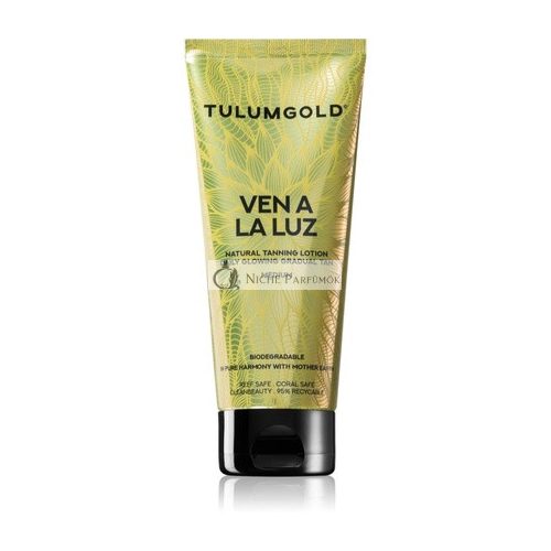 Tannymaxx Tulumgold Ven A La Luz Prírodné opaľovacie mlieko Stredné - 200ml