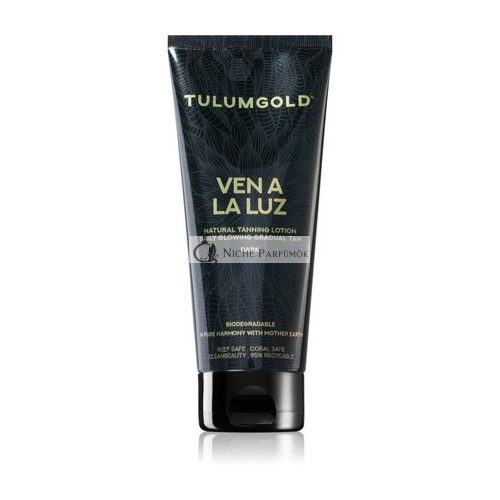 Tannymaxx Tulumgold Ven A La Luz Prírodný opaľovací krém tmavý - 200 ml