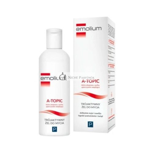 Emolium A-Topic Trojité Pôsobenie Čistiaci Gél, 200ml