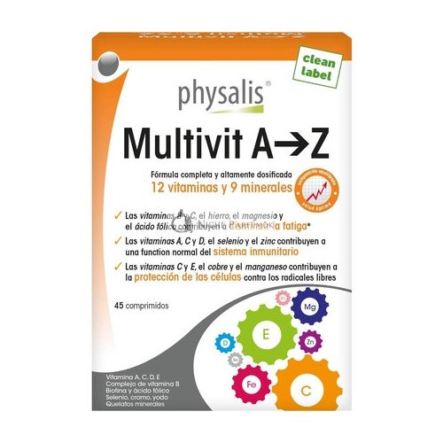 Physalis Multivit A-Z 45 tabliet