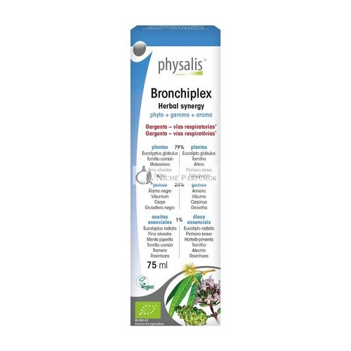 Physalis Bronchiplex 75ml Organický