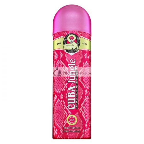 Cuba Jungle Snake telový sprej pre ženy 200 ml