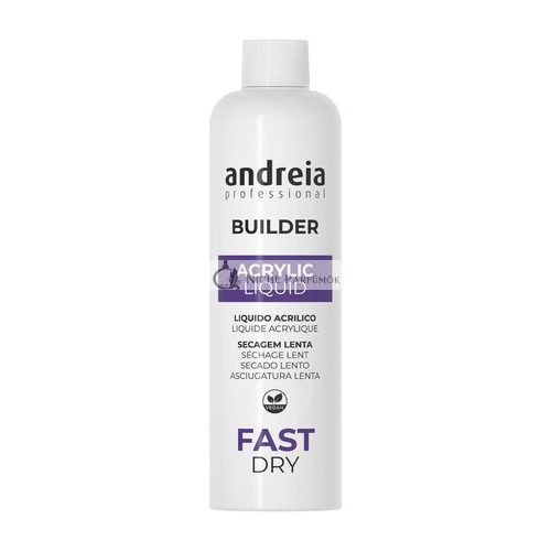 Andreia Profesionálny Builder Akril Monomer Kvapalina Rýchloschnúca, 250ml