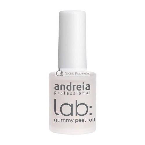 Andreia Professional Gummy Peel Off LAB Nechtové ošetrenia Peel Off základný lak na nechty bariéra a tekutá ochrana kutikuly pre nechtový art, 10.5ml