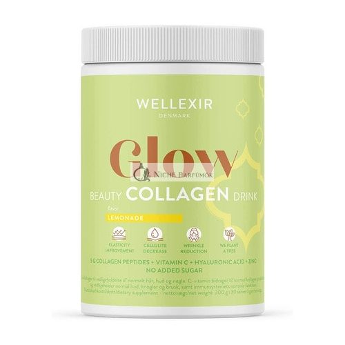 WELLEXIR Glow Beauty Drink Citrón 360g - 60 Dňová Zásoba