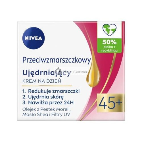 Nivea Krém proti vráskam + Spevňujúci denný krém 45+, 50ml