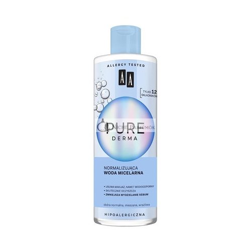 AA Pure Derma Normalizujúca Micelárna Voda, 400ml