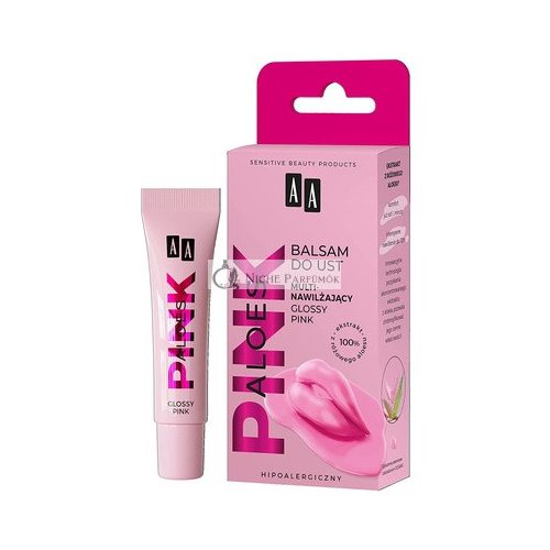 AA Aloes Pink Multinofeuchtigkeitsspendende Lipová Lotion, 10g