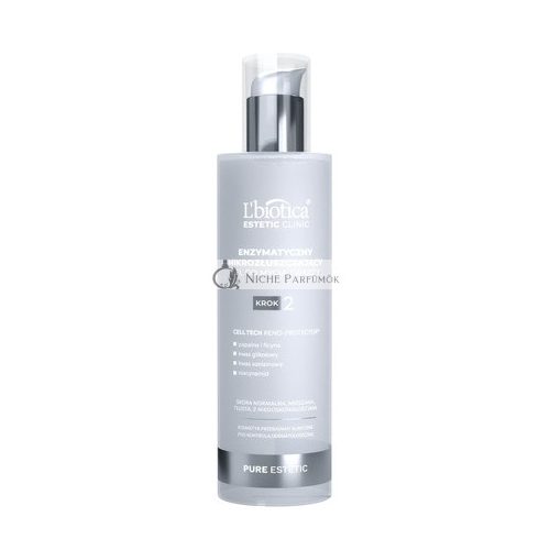 L'biotica Estetic Clinic PURE Aesthetic Enzymatický Mikro-Peeling Čistiaci Prostriedok 200ml