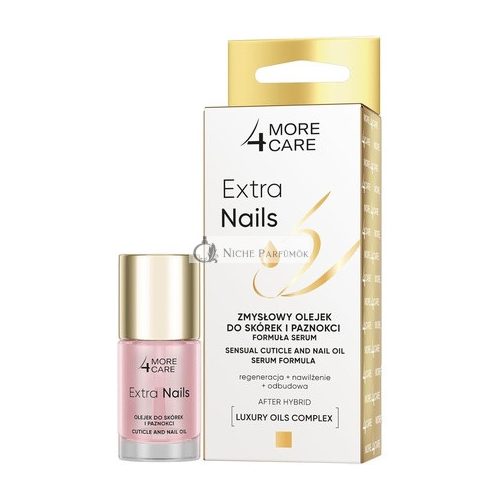 More4Care Extra Nails Sensuálny Olej na Kutikulu a Nechty 10ml