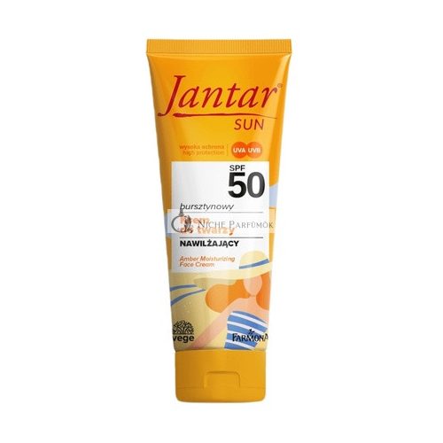 Jantar Jantárový hydratačný krém na tvár SPF50, 50ml