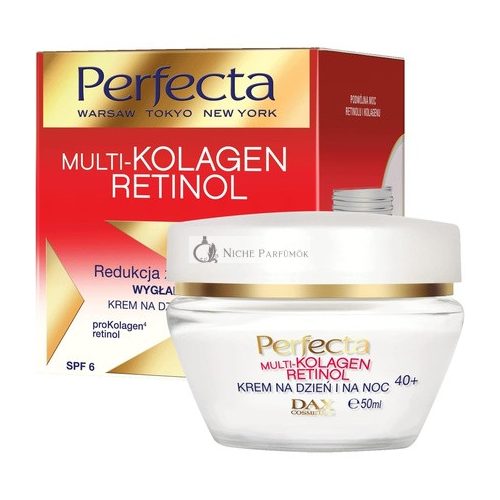 DAX Perfecta Multi Collagen Retinol Denný a Nočný Krém 40+ 50ml