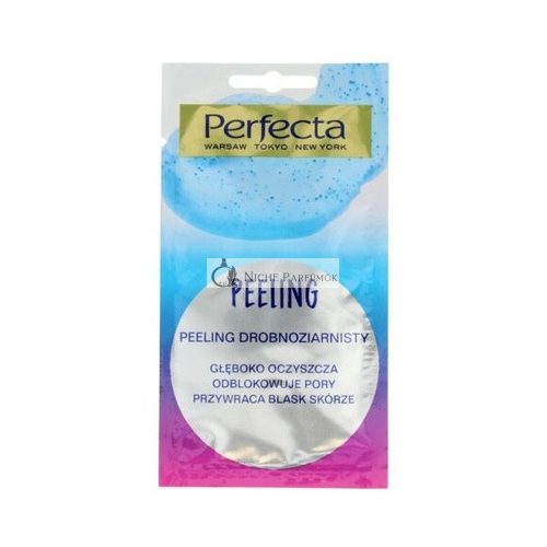 Perfecta Jemnozrnný peeling pre všetky typy pleti, 8ml