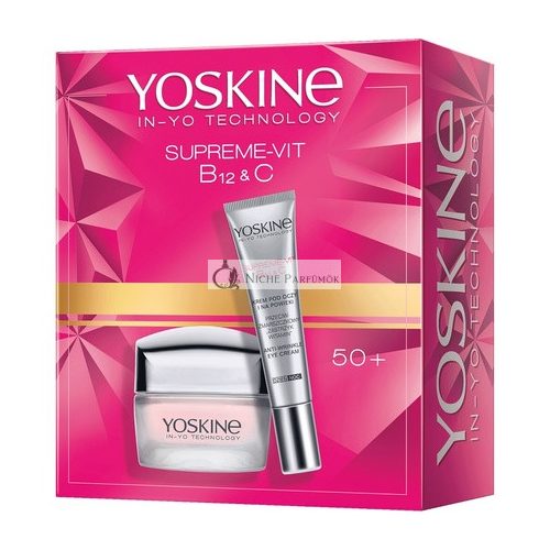 Yoskineset Supreme-Vit B12c Hydratačný Anti-Aging Krém 50ml a Očný Krém 15ml