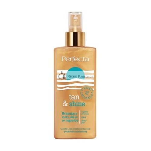 Tan & Shine Bronzujúci a Osvetľujúci Telový Sprej 150ml