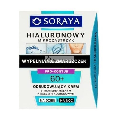 Soraya Hyalurónový Mikroinjekčný Krém 60+ Obnovujúci Krém na Deň a Noc 50ml