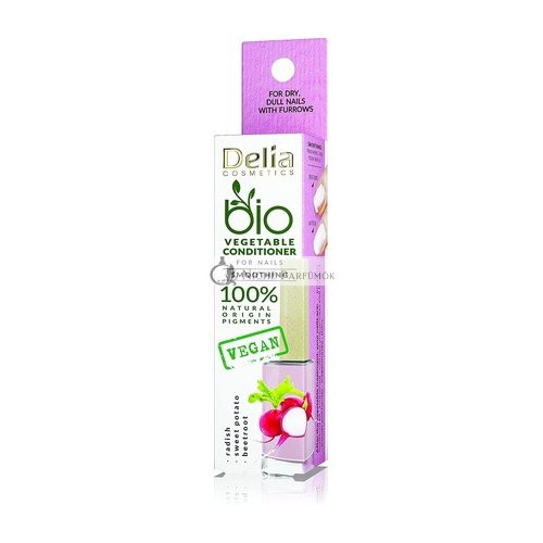 Delia Cosmetics Bio Olej na Nechty Vegánska Kondicionér 11ml Reďkev