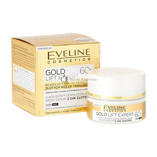 Eveline Cosmetics Gold Lift Expert Denný/Nocný Krém 60+, 50ml