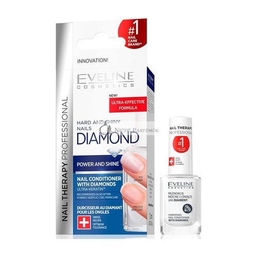 Eveline Cosmetics Profesionálny Diamantový Zpevňovač Nehtů Kondicionér 12ml