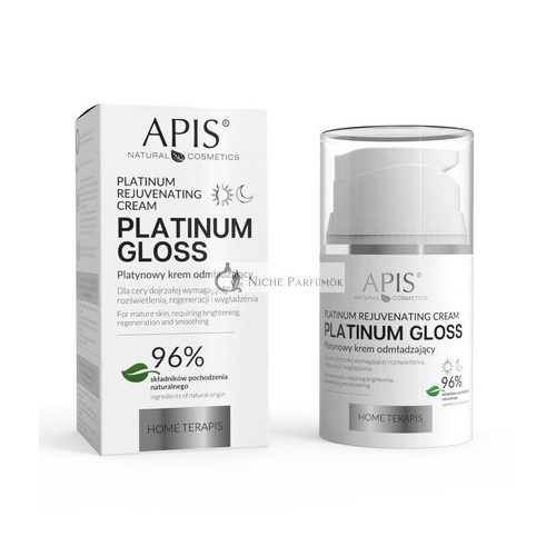 Apis Platinum Gloss Obnovujúci Krém na Tvár Deň Noc 50ml