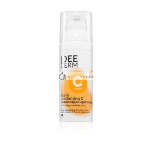 Ideepharm Idee Derm Vitamín C 50 Ml - Rozjasňujúci a Posilňujúci Denný Krém s SPF 30