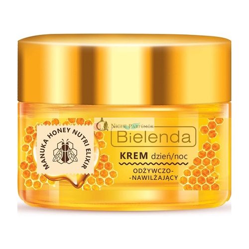 Bielenda Manuka Honey Nutri Elixir Hydratačný a vyživujúci Denný/Nocný Krém, 50ml