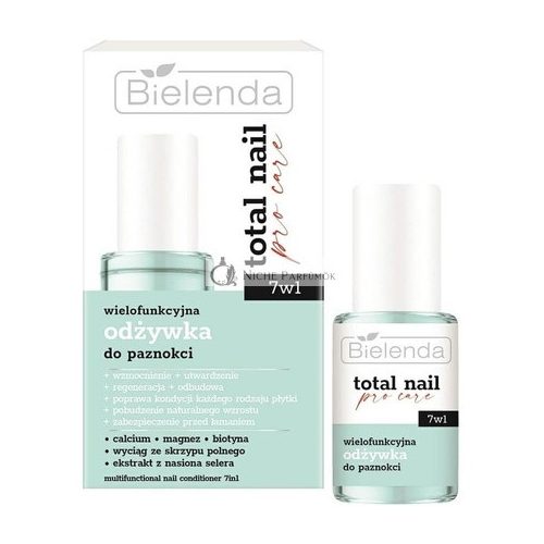 Bielenda Total Nail Pro Care 7in1 Multifunkčný Kondicionér na Nechty, 10ml