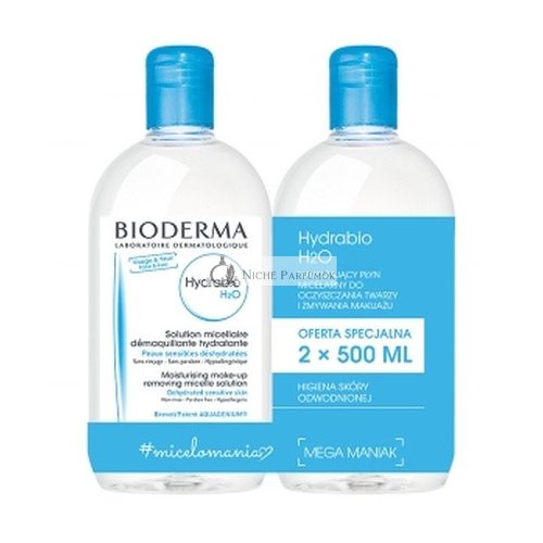 Bioderma Hydrabio H2o Micelárna Lotion Hydratačná, 500ml