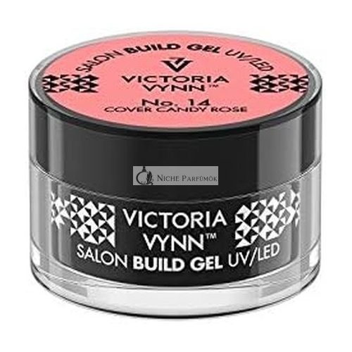 Victoria Vynn Nail Salon Builder Gel UV LED Krycí Candy Rose, 15ml