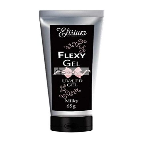 Elisium Flexygel Mliečny Gél na Nechty na Manikúru 65g