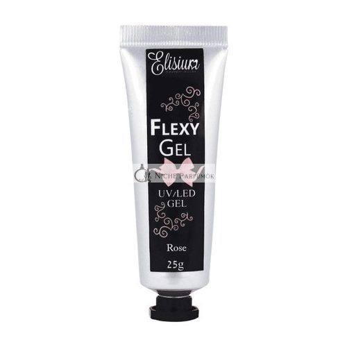 Elisium Flexygel Růžový UV/LED Nehtová Péče Manikúra Stavební Gel 25g