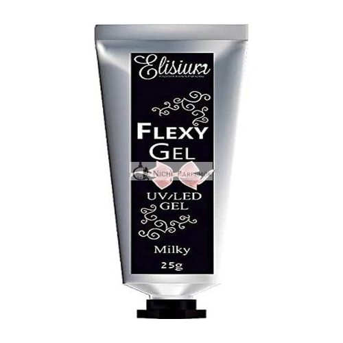 Elisium Flexygel Mliečny Starostlivosť o Nechty Manikúra Gél UV/LED 25g