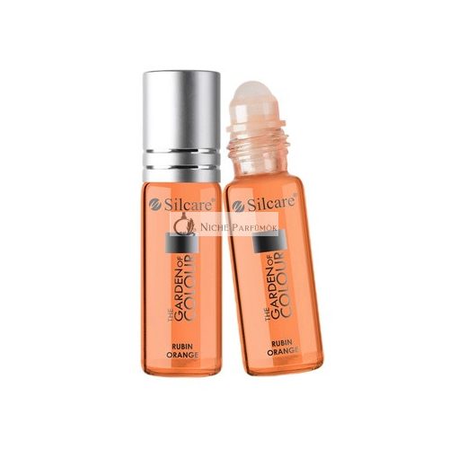 Silcare Záhrada Farieb Olej na Nechty Ruby Orange, 11ml