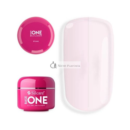 Silcare Base One UV Gel Builder Pink - 30g