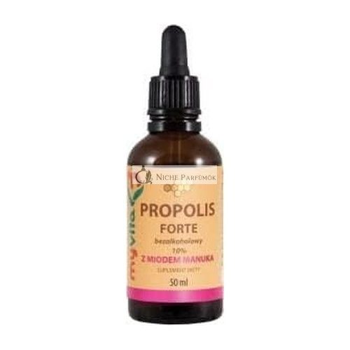 Propolis Forte 10% 140mg s Manuka Medom 168mg Kvapky 50ml