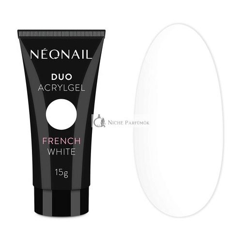 Neonail Duo Acrylgel Stavebný a Predlžovací Gél Francúzska Biela, 15g