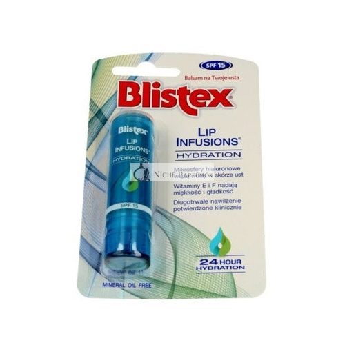 Blistex Lip Infusions Hydratačný Balzam na Pery SPF15, 3.7 g