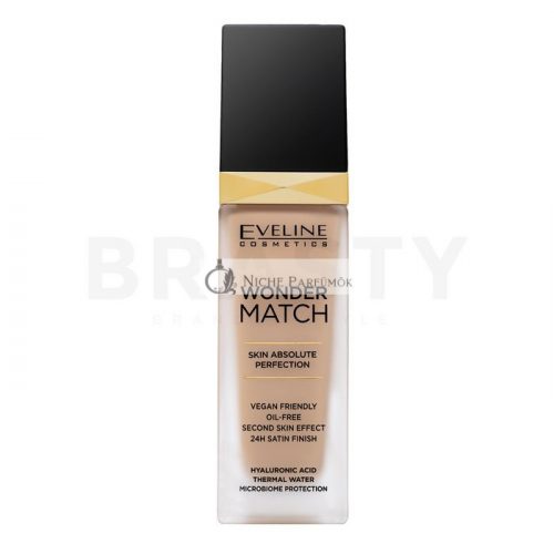 Eveline Wonder Match Skin Absolute Perfection dlhotrvajúci make-up pre zjednotenú a rozjasnenú pleť 15 Natural 30 ml