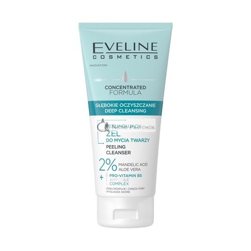 Eveline Hĺbkovo čistiaci exfoliačný gél na tvár, 150ml