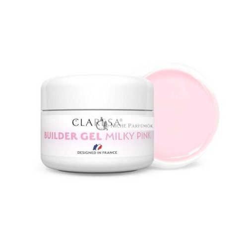 Claresa Professional Builder Gel Na Nechty Mliečne Rúžové, 25g