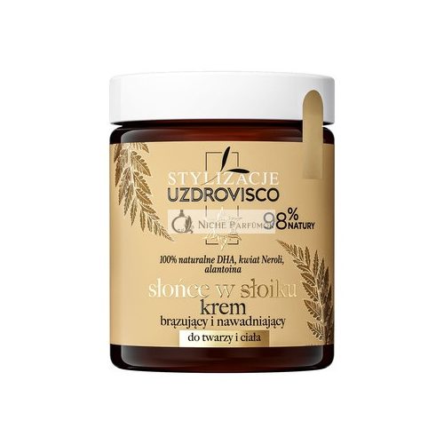 Uzdrovisco Styling Bronzing a Hydratačný Krém na Tvár a Telo, Slnko v Pohári, 170ml